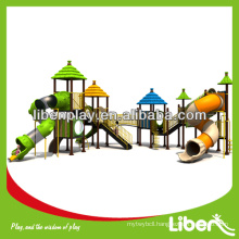 2014 NEW Straw House Series outdoor playground LE.DC.035, plastic playground slide for sale